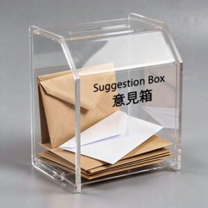 B43 Acrylic Suggestion Box