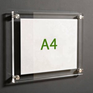 A4 Acrylic Poster Stand
