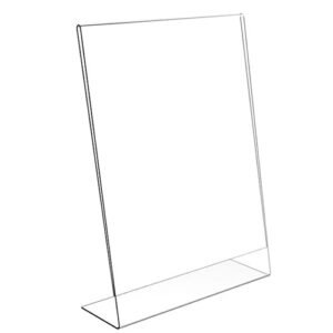 Acrylic poster holder