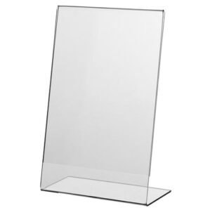 Acrylic poster holder