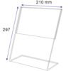 Acrylic poster holder