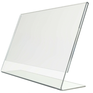 Acrylic poster holder