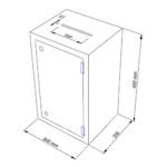 B77V Ballot Box Size