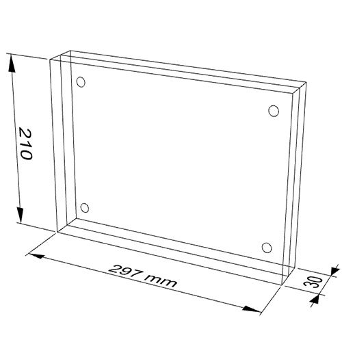 A4 Acrylic Photo Frame