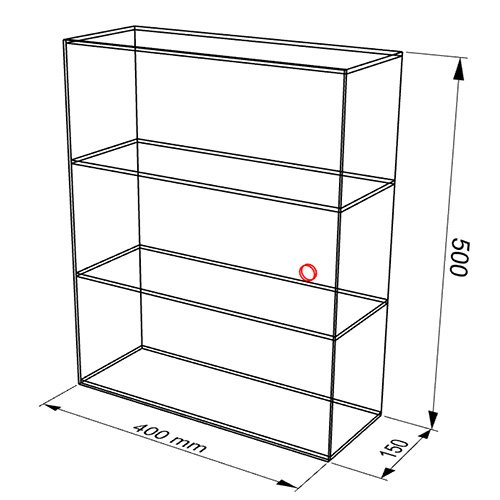 AD11 Acrylic Display Case 3 AD11 Acrylic Display Stand
