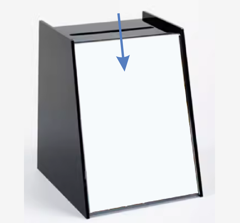 B45 Suggestion Box 4 B45 Suggestion Box Insert