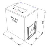 B85 Ballot Box size
