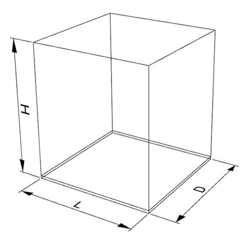 DB1 Display Box Size