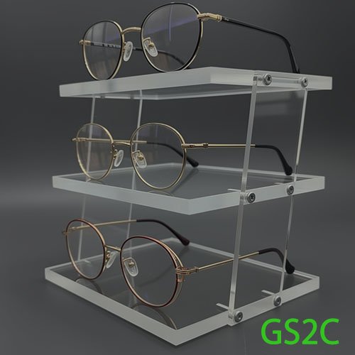 GS2 亞加力眼鏡陳例架 4 亞加力眼鏡陳例架