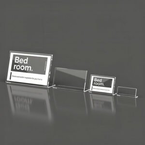 單張座 6 Acrylic Label Stand