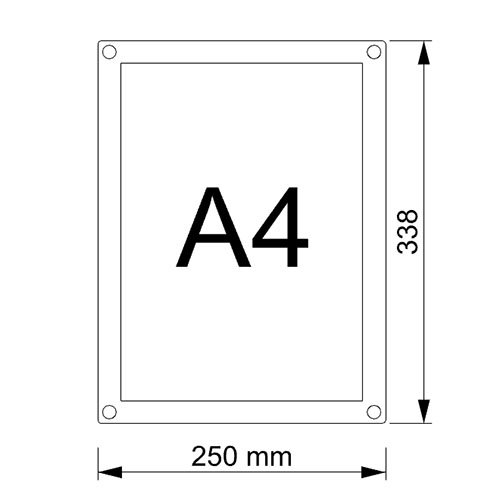 P31 Acrylic Poster Stand