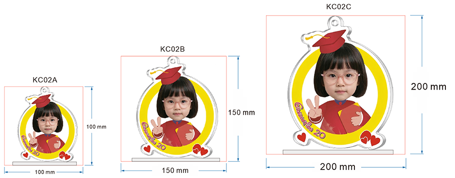 亞加力立牌尺寸