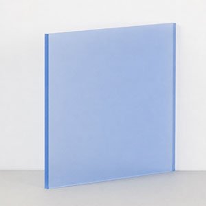 frosted acryic light blue color