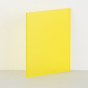 frosted acryic yellow color
