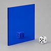 blue acrylic mirror sheet