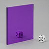 purple acrylic mirror sheet