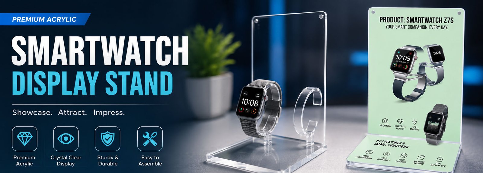 Smartwatch Display Stand