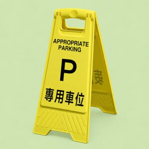 座地告示牌